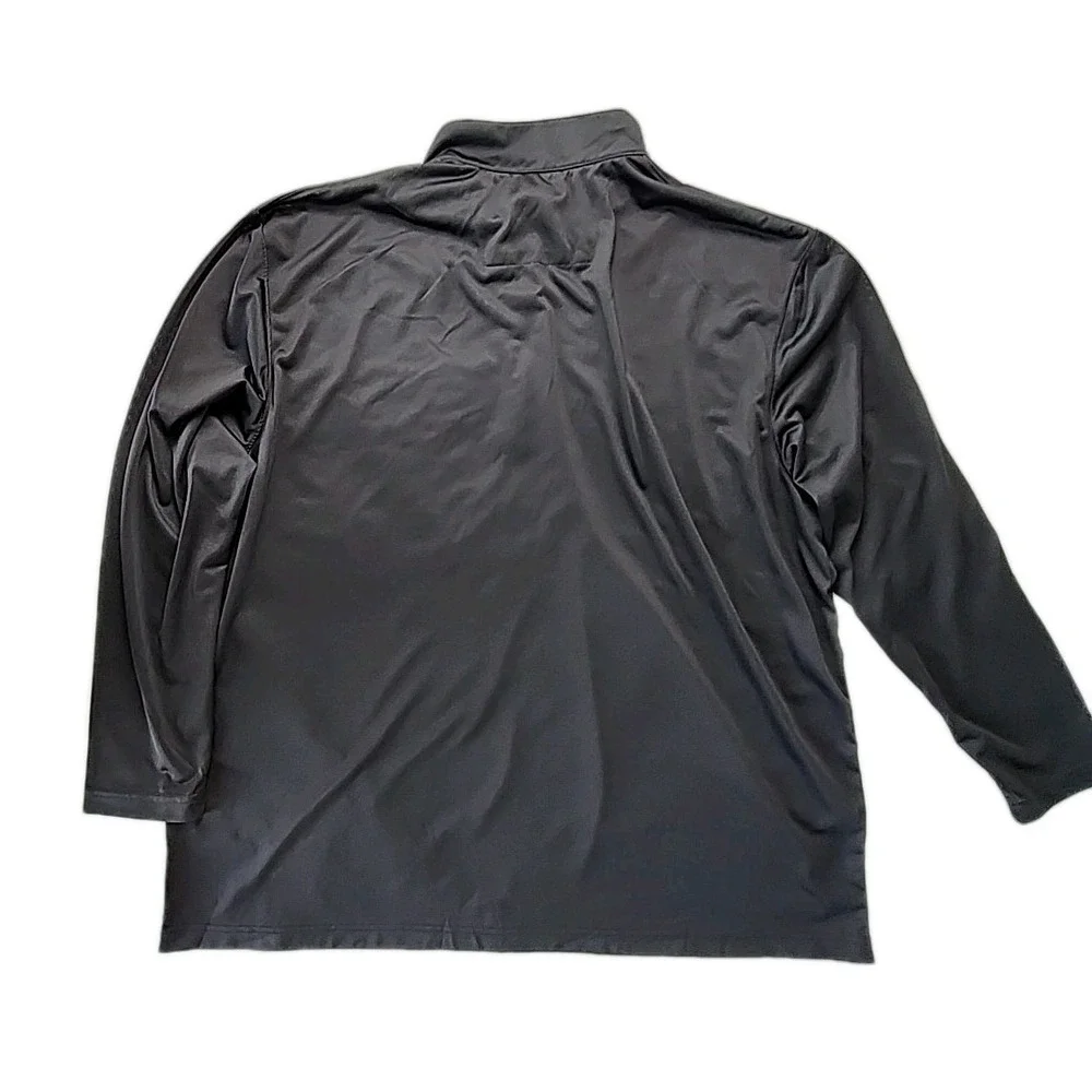 New Paragon Performance 1/4-Zip‎ Golf Pullover Men's 3XL Black Moisture-Wick NWT